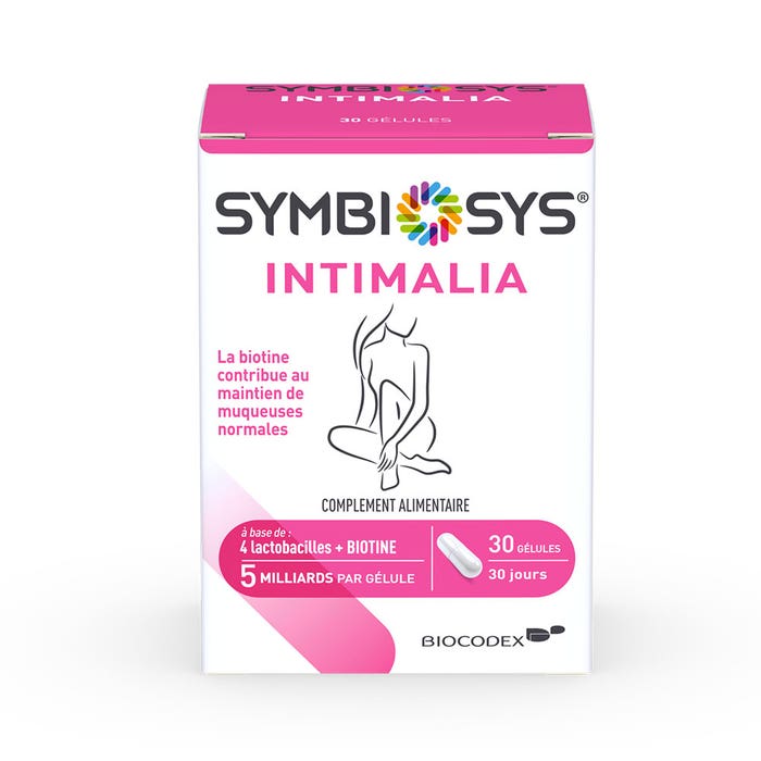 Intimalia 30 cápsulas con biotina Symbiosys