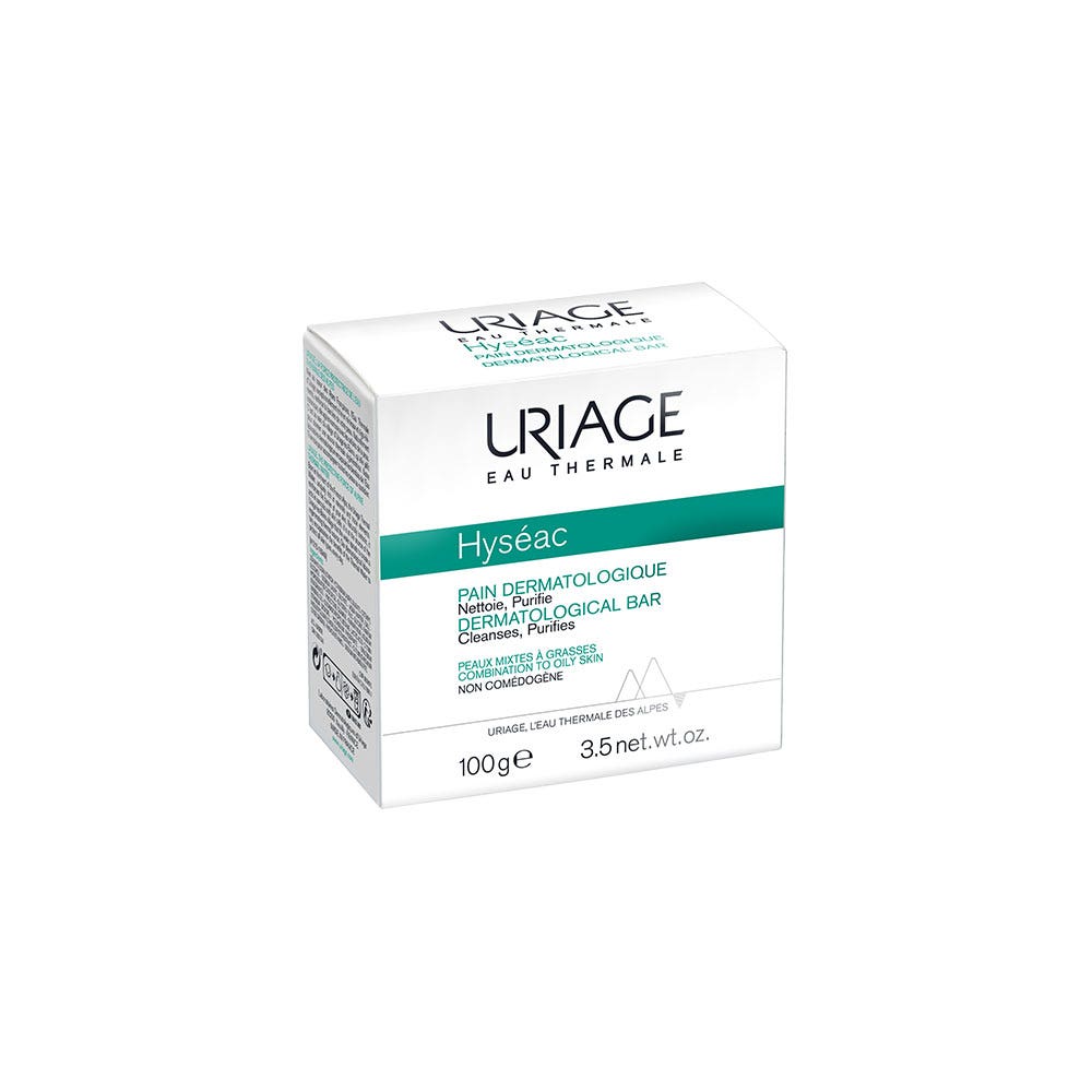 Uriage Hyseac Barra Dermatologica Pieles Mixtas A Grasas 100g