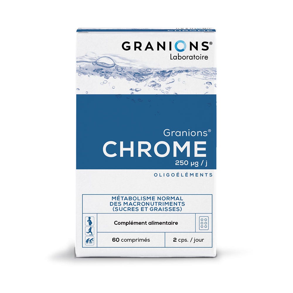 Granions Chrome 250 µg 60 Comprimidos