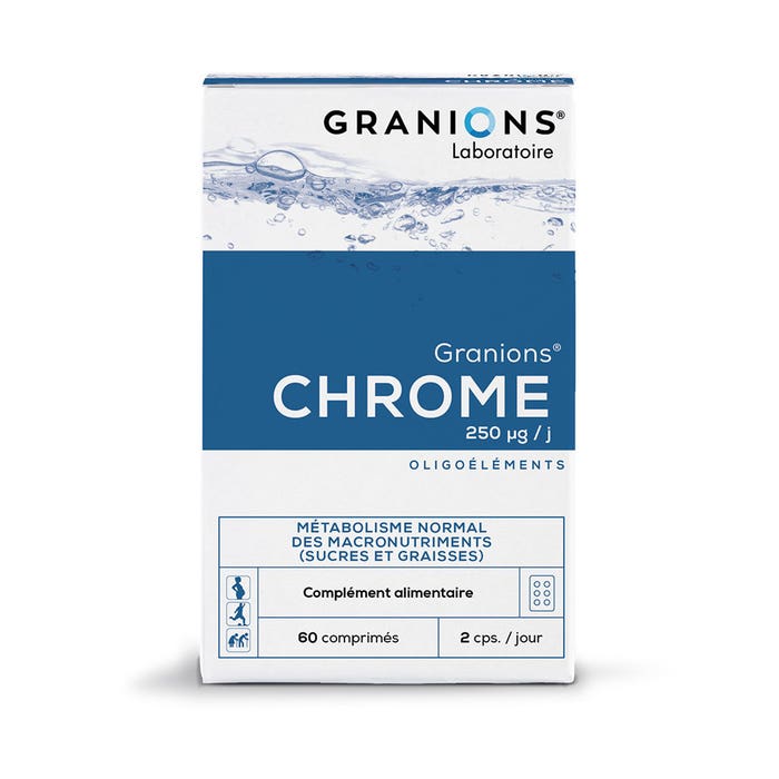 Granions Cromo 250mg 60 Comprimidos