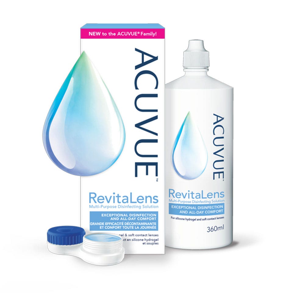 Gifrer Acuvue Revitalens Solución Descontaminante Multifuncional 360 ml