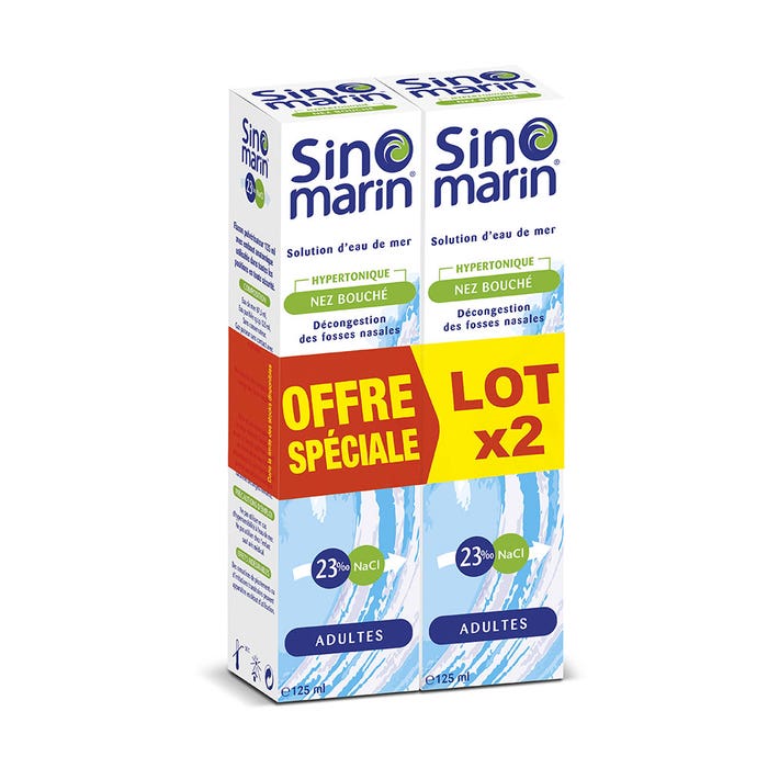 Gifrer Sinomarin Spray nasal hipertónico 2x125ml