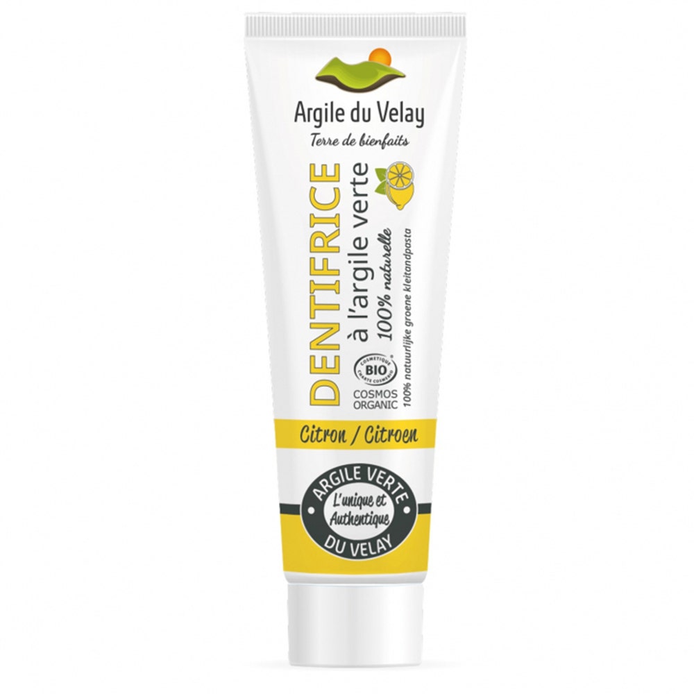 Argile du Velay Pasta dentífrica Limón 75 ml