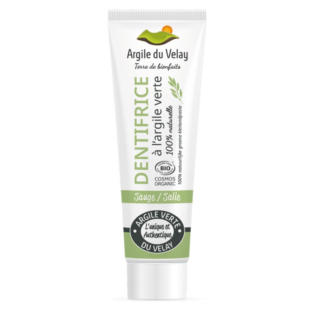 Argile du Velay Pasta dentífrica ecológica de salvia 75 ml