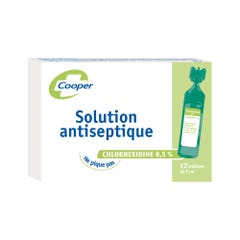 Cooper Solución Antiséptica 12x5ml