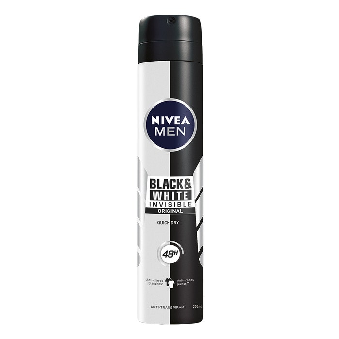 Desodorante Antitranspirante Hombre Spray Black&White Original 150ml Black&white Original Nivea