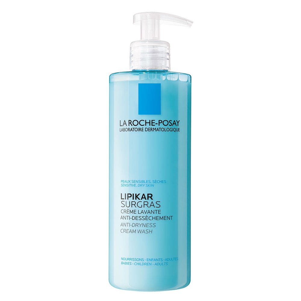La Roche-Posay Lipikar Crema De Ducha Concentrada Surgras Peaux sèches 400ml