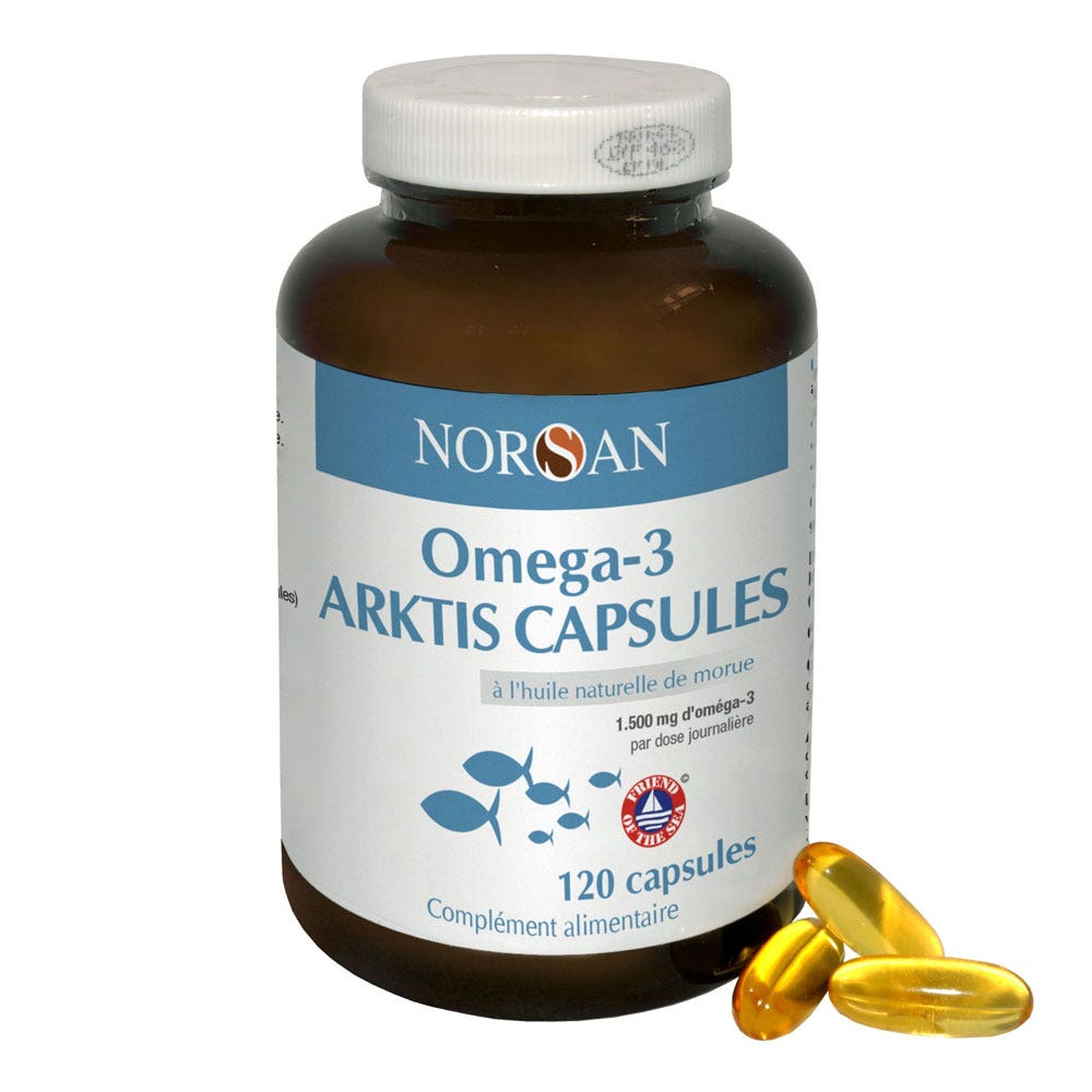 Norsan Omegas 3 Arktis 120 cápsulas