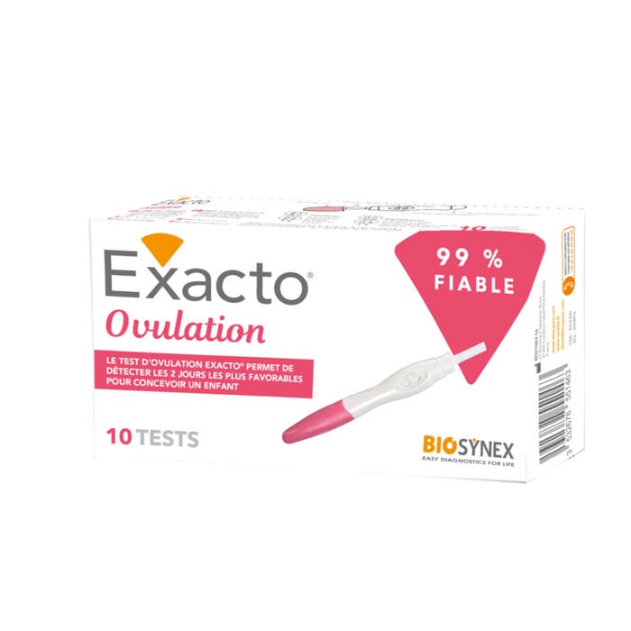 Biosynex Exacto Pruebas de ovulación X10