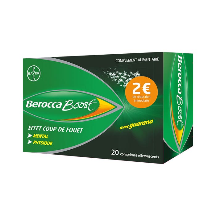Bayer Berocca Energizante Boost oferta 2 20 Comprimidos Efervescentes