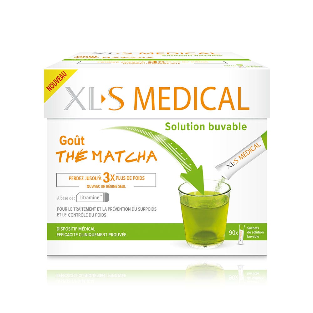 Xl-S Medical Solucion Bebible Sabor Te Matcha 90 Sobres Medical