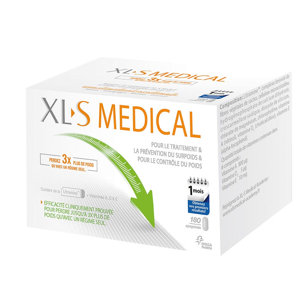 Xl-S Medical Captador De Grasas Médical 180 Comprimidos