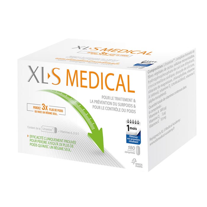 Xl-S Captador De Grasas Médical 180 Comprimidos