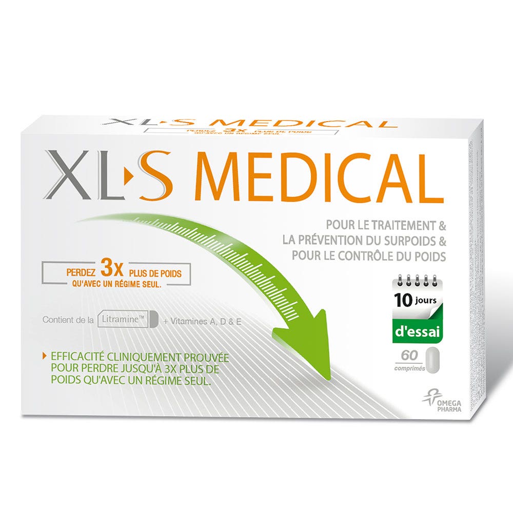 Xl-S Medical Medical Captador De Grasas 60 Comprimidos x 60 Comprimes