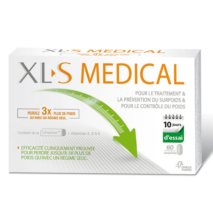 Xl-S Medical Captador De Grasas 60 Comprimidos x 60 Comprimes