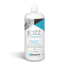 Ophtalmic Aqua Sensitive Solución multifunción Jazz para todo tipo de lentes blandas 350 ml