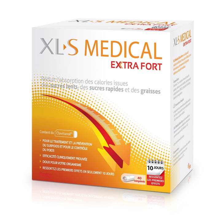 Xl-S Extra Fort Pérdida de peso Medical 40 comprimidos