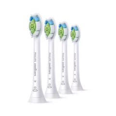 Philips Sonicare Cabezales de cepillo dental Optimal White W2 HX6064/10 x4