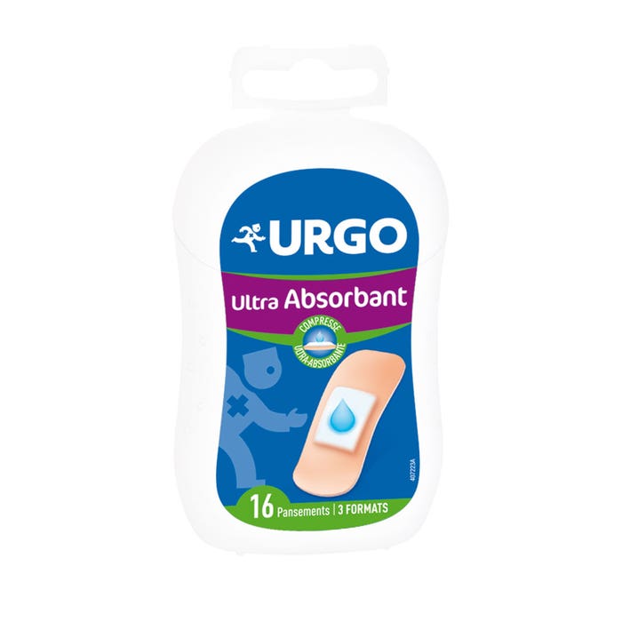 Apósitos Ultra Absorb + x16 Urgo