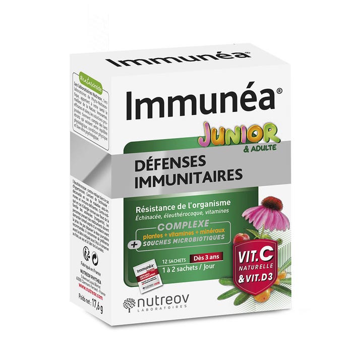 Denfesas Inmunitarias 12 sobres Immunéa Junior et adulte Phytea