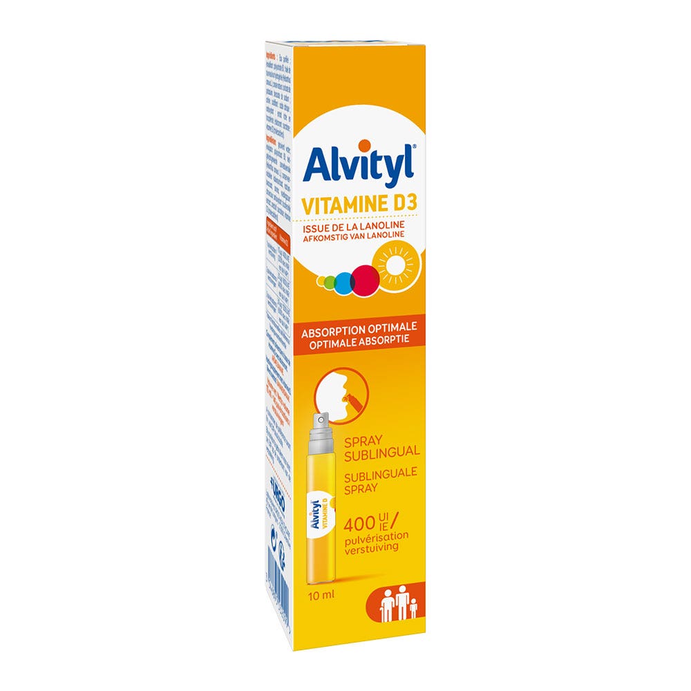 Alvityl Vitamina D3 Spray 10 ml