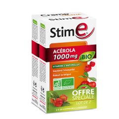 Nutreov Stim e Acerola bio 2x28 comprimidos 1000mg