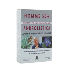 Holistica Androlistica Hombres 50+ Mantenimiento De La Prostata 40 Capsulas x 40 Capsules
