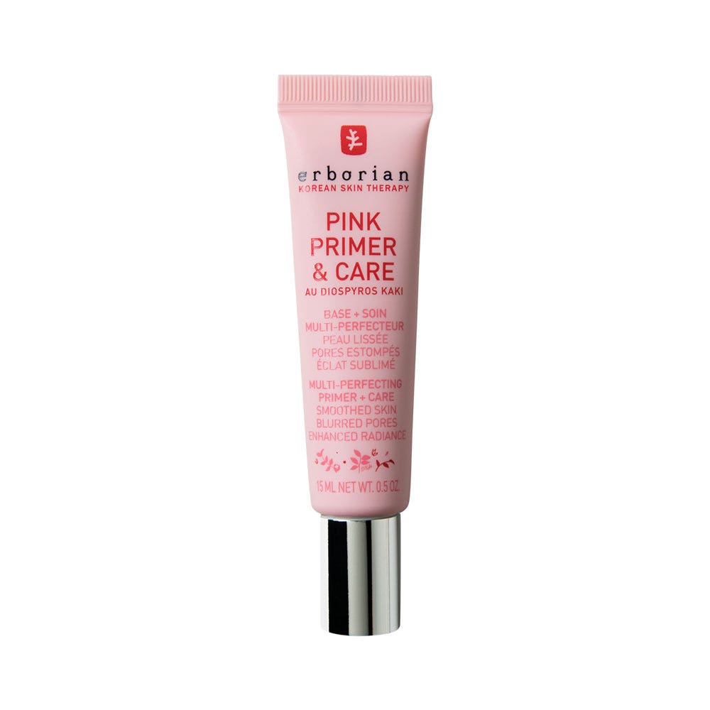 Erborian Pink Primer & Care Base de maquillaje y cuidado unificante 15 ml