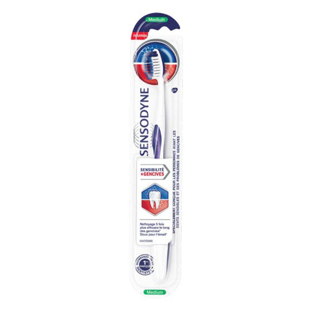 Sensodyne Sensibilidad Del Cepillo De Dientes Y Encías Medio