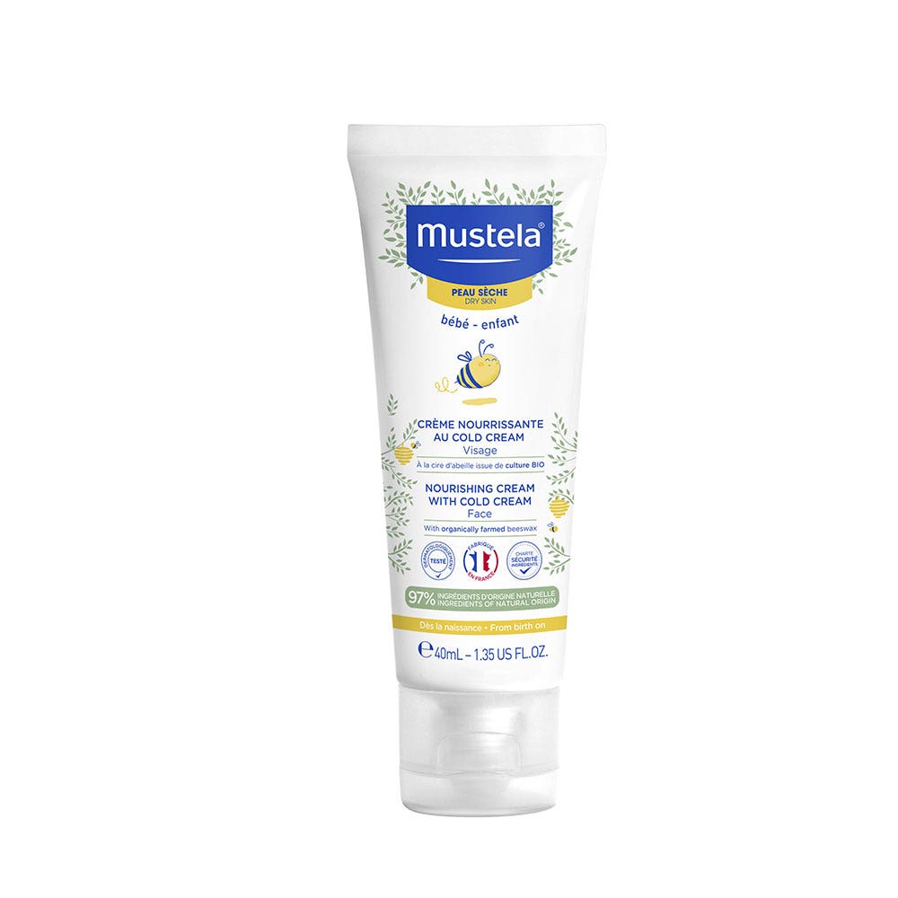 Mustela Crema nutritiva Cold Cream plaintext piel seca 40 ml