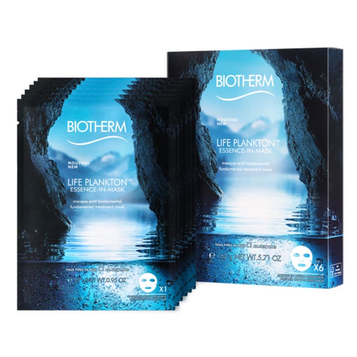 Essence-in-mask x 6 unidades Life Plankton™ Biotherm