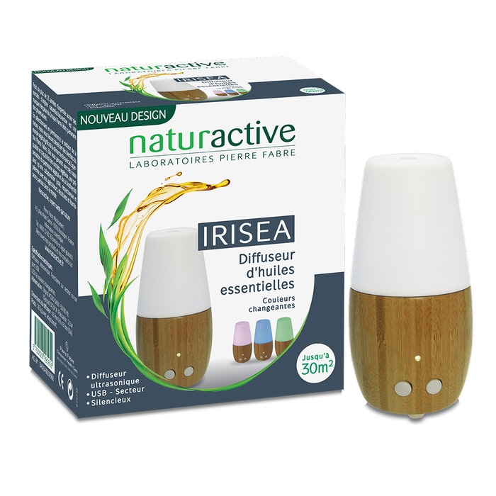 Iris - Difusor de Aceites Esenciales que cambian de color 40 ml Naturactive