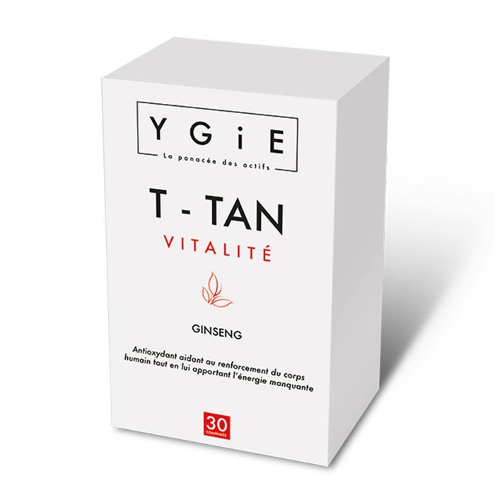 T-tan Vitalite 30 Comprimidos GInseng Ygie
