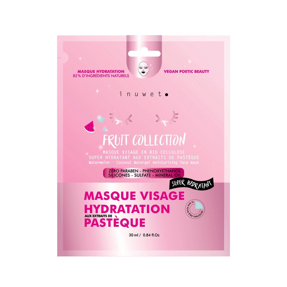Inuwet Mascarilla facial Fruit Collection 30 ml