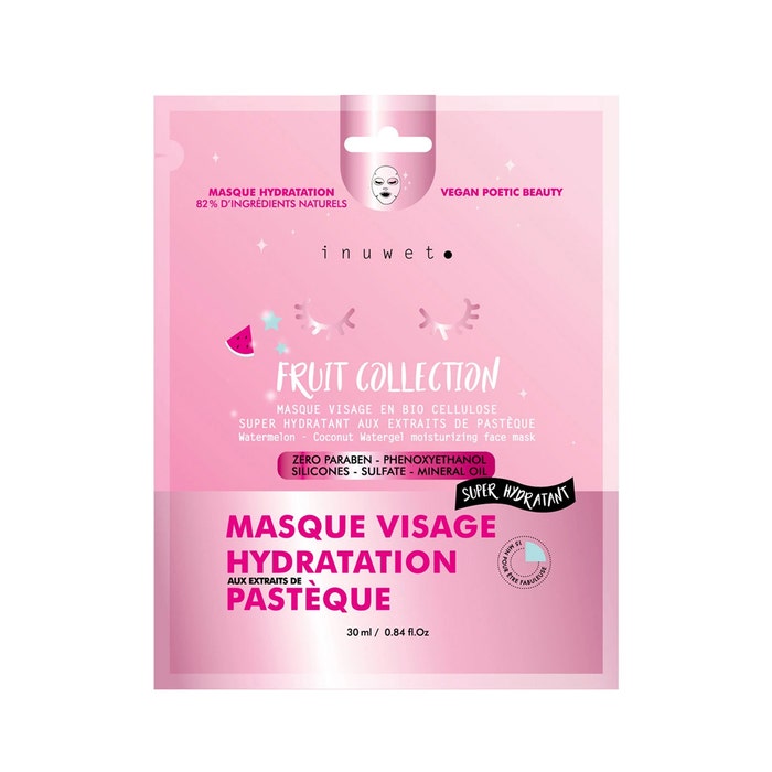 Mascarilla facial Fruit Collection 30 ml Inuwet