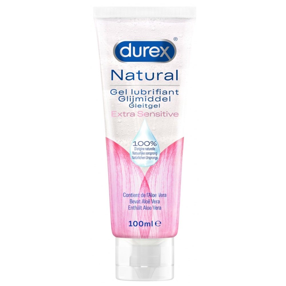 Durex Lubricante íntimo natural extra sensitive aloe vera 100 ml