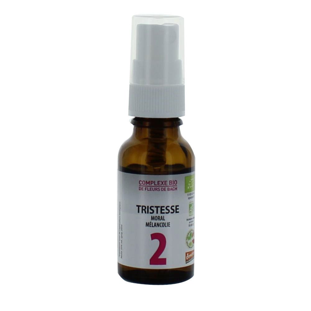 Dr. Theiss Naturwaren BACH COMPLEJO BIO Nº 2 TRISTEZA MORAL MELANCOLÍA 20 ml