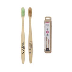 Le Comptoir Des Tendances Cepillo de dientes de bambú x2