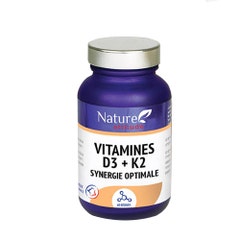 Nature Attitude Vitaminas D3 + K2 60 cápsulas