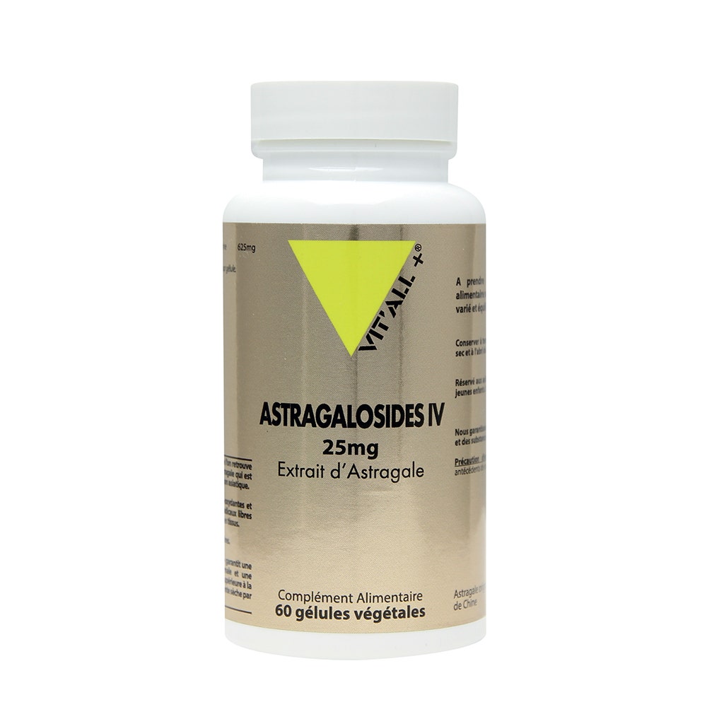 Vit'All+ Astragalosides IV 25 mg 60 cápsulas vegetales