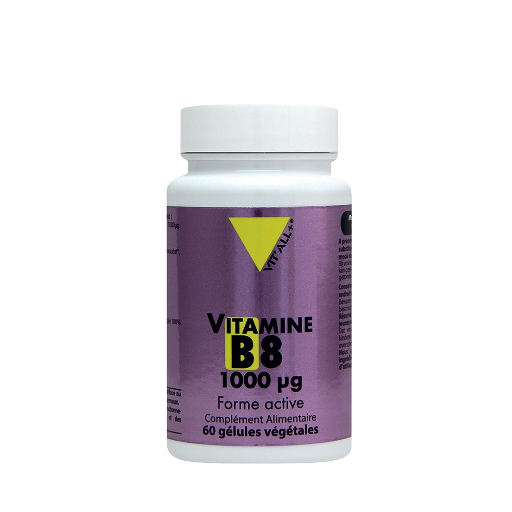 Vit'All+ VITAMINA B8 - 1000µg 60 cápsulas