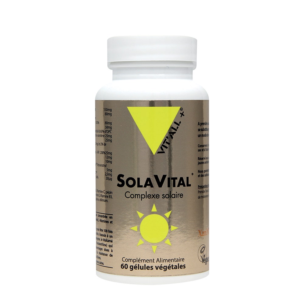 Vit'All+ + Sola Vital 60 Comprimidos Divisibles 60 gélules végétales