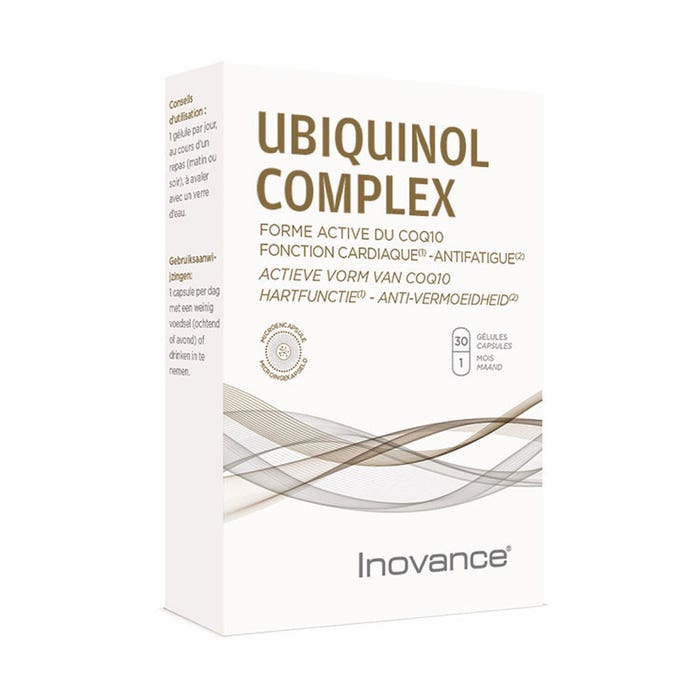 Complejo Ubiquinol 30 cápsulas Inovance Premium Inovance