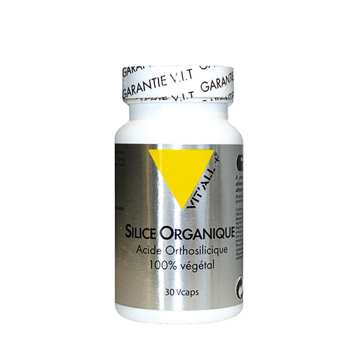 Vit'All+ Silicea orgánica 25 mg 30 cápsulas