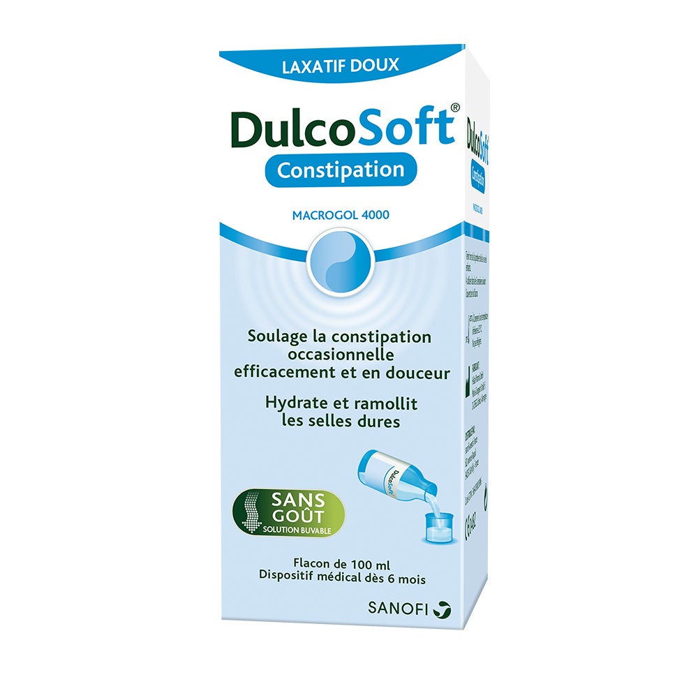 Dulcosoft Laxante suave para el estreñimiento con Macrogol 4000 100 ml