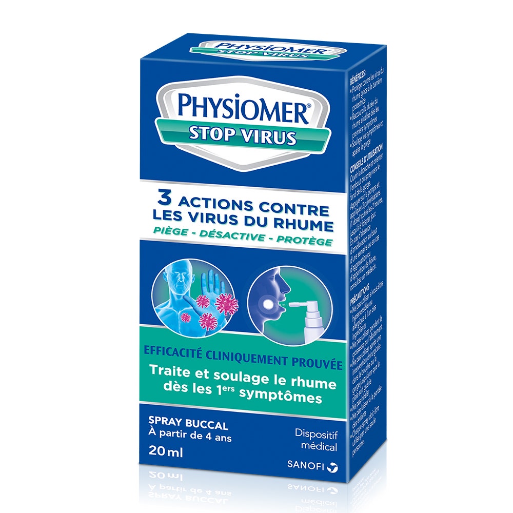 Physiomer Stop virus Spray bucal 20 ml