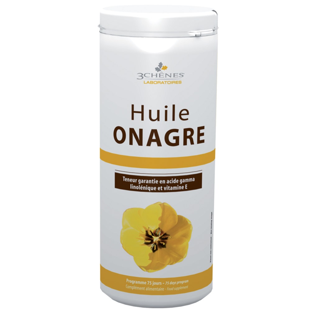 3 Chênes Aceite De Onagra 150 Capsulas