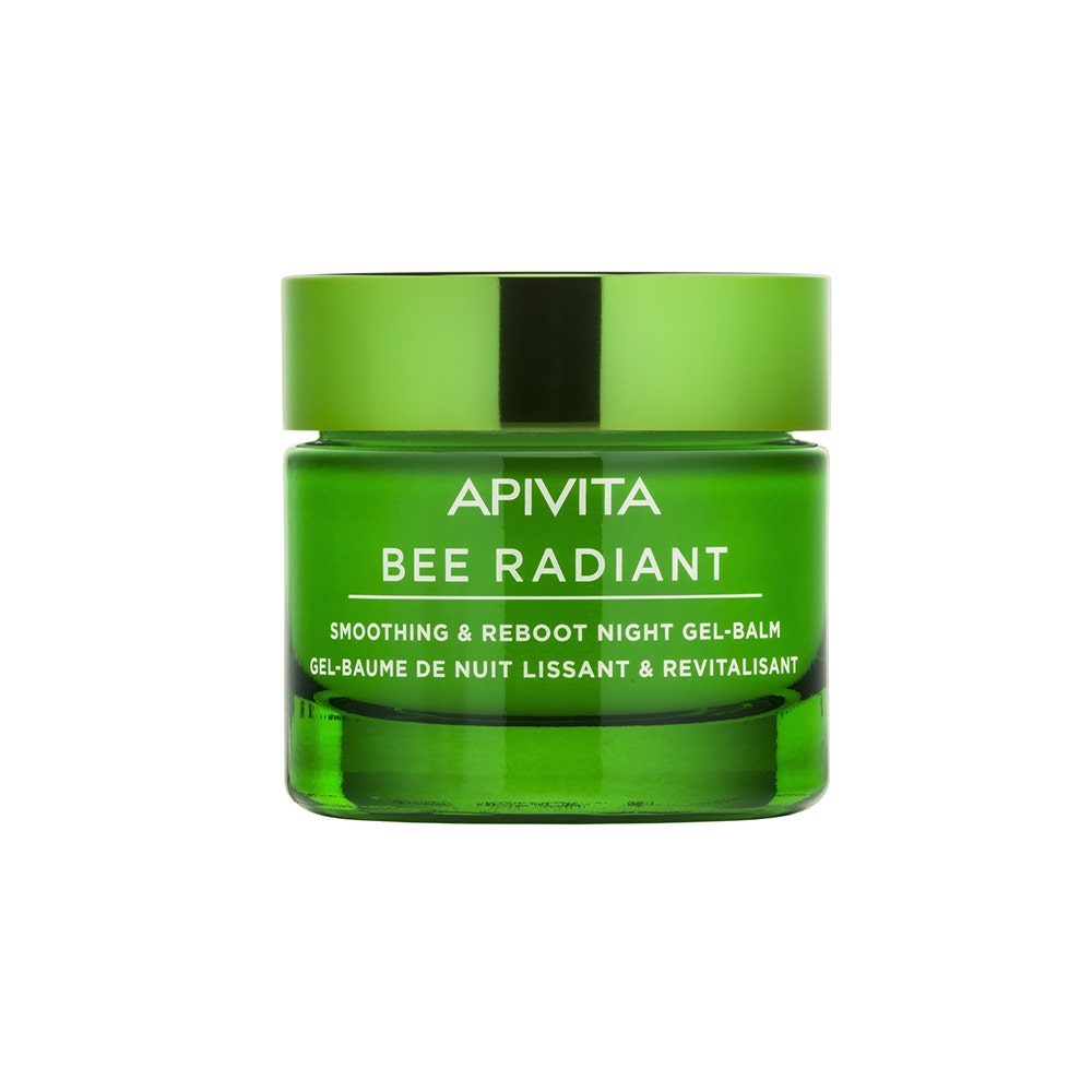 Apivita Bee Radiant Gel-bálsamo de noche alisa y restaura la piel 50ml