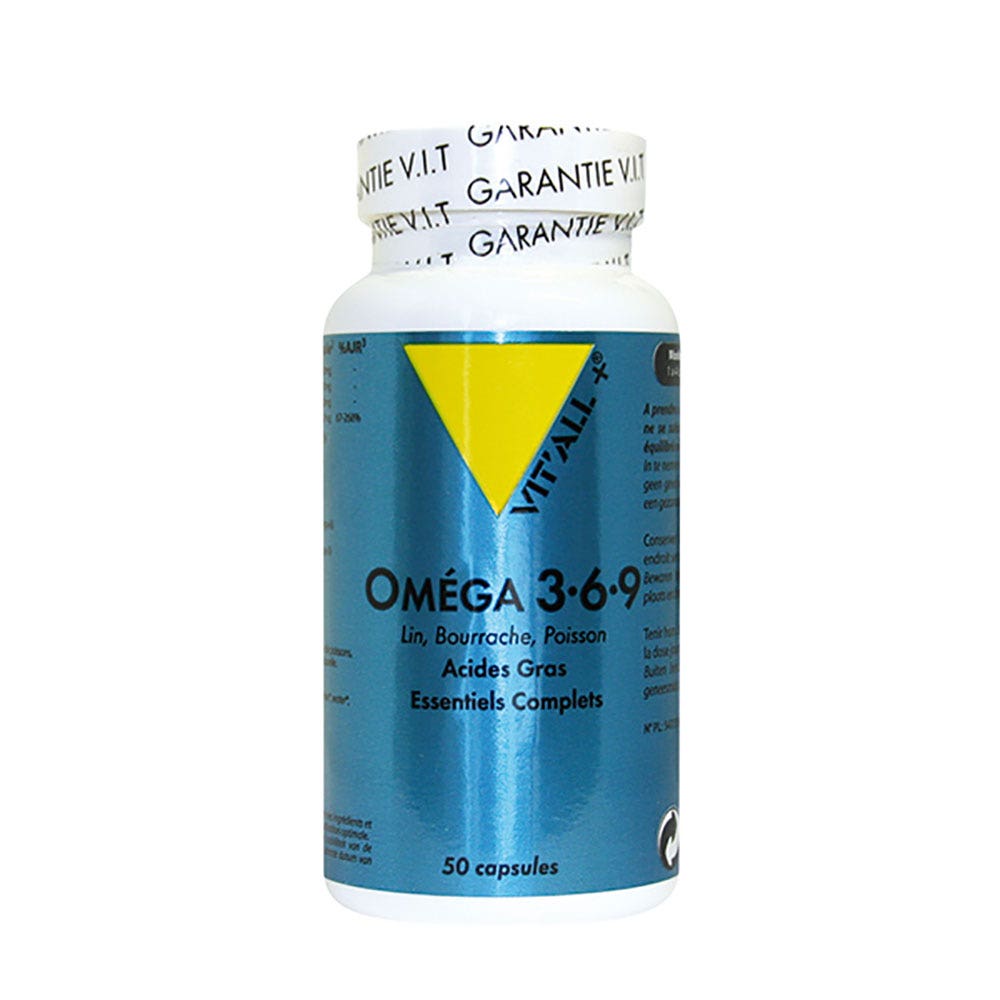Vit'All+ Omega 3 6 9 50 cápsulas