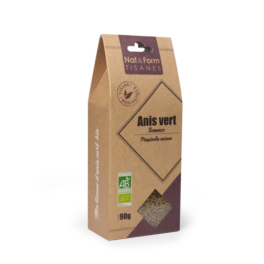 Nat&Form Té de hierbas ecológico Anís verde 90g